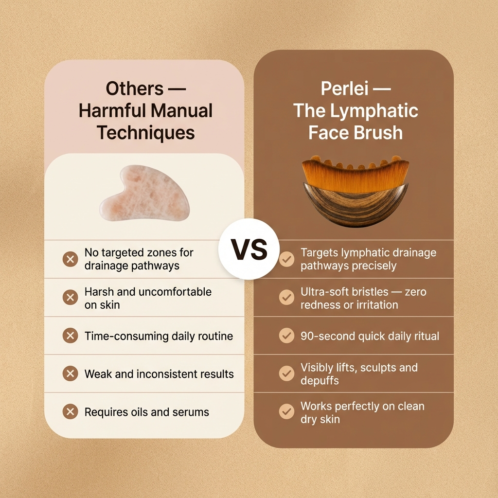Perlei Lymphatic Face Brush